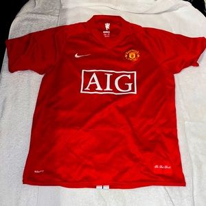 Manchester United jersey. Ronaldo 10
